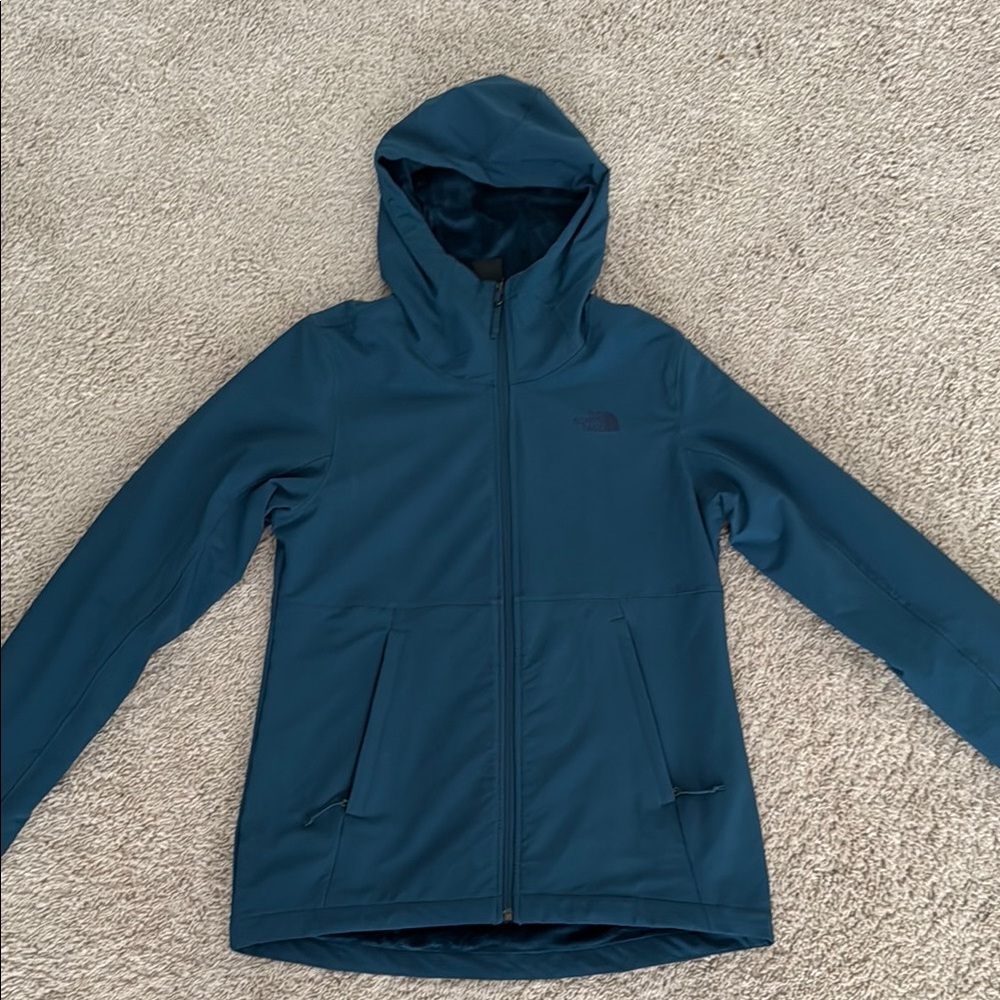 The North Face Women's Blue Hooded Jacket